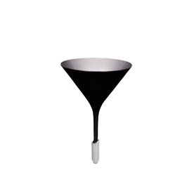 Cocktail Glas Olympic Edition Schwarz/Silber