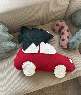 Auto mit Tanne