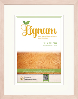 Wechselrahmen Lignum - Ahorn, 20 x 20 mm
