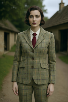 Ladies Derby Tweed Blazer (Goodwood Style)