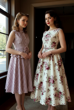 PR Creations "Pique-Nique" Jupe Gingham