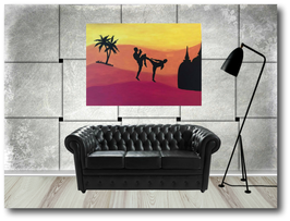 Acrylgemälde groß (Maße 70 x 50 cm)