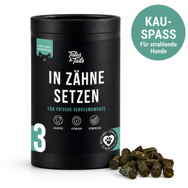 In Zähne setzen Snack für frischen Atem im Alltag 325gr