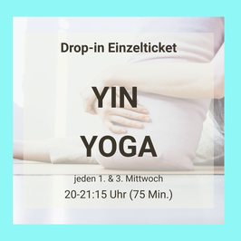 DROP-IN TICKET: YIN YOGA