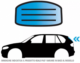 LUNOTTO FUME' TERMICO SCENDENTE LAND ROVER FREELANDER 1'serie 00>06 / FXRK20DG