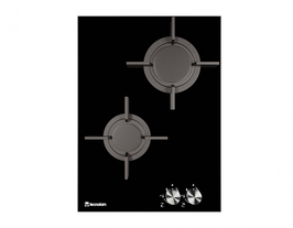 PARRILLA VITROCERAMICA A GAS 2Q 38 CMS TECNOLAM