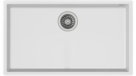 MAESTRO SQUARE 72.40 TG W BLANCO FREGADERO