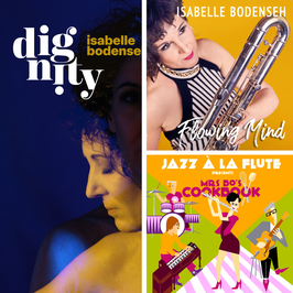 CD Dreierpack (Quartett) mit "Dignity"  &   "Flowing Mind"   &   "Mrs Bo's cookbook