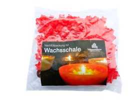 Nachfüllset Mitmachkerze "Stern rot"