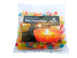 Nachfüllset Mitmachkerze "Blüte bunt"