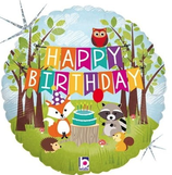 palloncino in foil 18" ANIMALI DEL BOSCO HB