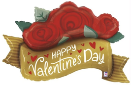 PALLONCINO SUPER SHAPE BANNER SAN VALENTINO