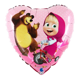 Palloncino  mylar di Masha & Orso