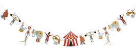 Ghirlanda di carte del circo 3m