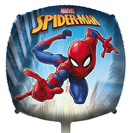 Palloncino in Foil 18" Quadrato Spider-Man Animato