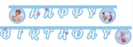 Festone Happy Birthday Frozen II "Wind Spirit"