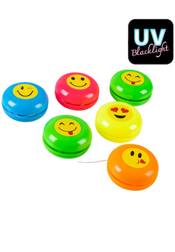 Set 6 Yo-yo Smiling Ø 3,5 cm, colori assortiti 6 pz