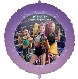 Palloncino in Foil 18" con K-Pop Demon Hunters