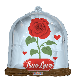 PALLOCNINO CAMPANA CON ROSA TRUE LOVE
