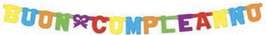 Festone Jumbo "Buon Compleanno" 3.3mt