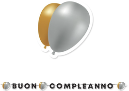 Festone maxi Buon Compleanno Prestige