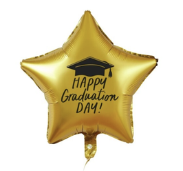 palloncino a forma di stella laurea