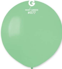 palloncini in lattice 19" pollici toni del verde 50pz