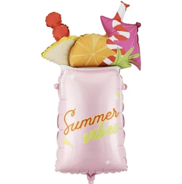 Palloncino in Foil 40" Super Shape Boccaccio da Cocktail "Summer Vibes"