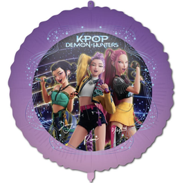 Palloncino in Foil 18" con K-Pop Demon Hunters