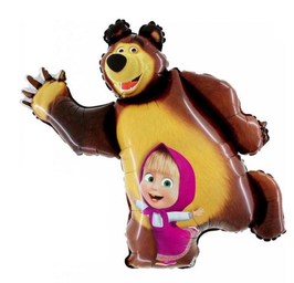 Palloncino mylar super shape Orso con Marsha