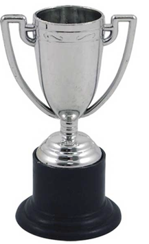 Mini trofeo argento