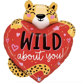 Leopardo con Cuore "Wild About You"