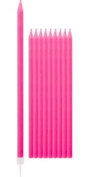 Candelina Stelo 15cm Fucsia