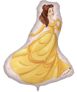 PALLONCINO IN FOIL 38" SUPER SHAPE PRINCIPESSA BELLE