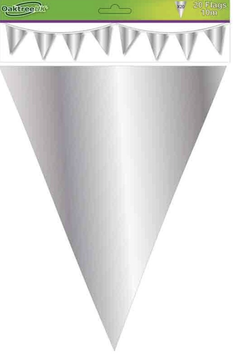 Bandierine Argento Metal