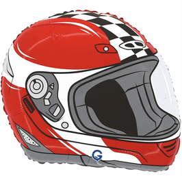 Palloncino in Foil 18" Junior Shape Casco da Motociclista "Motorcycle Helmet"