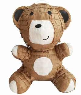 Pignatta in Cartoncino Rigido sagomata Orsetto "Pinata"