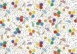 Tovaglia 152X240 Palloncini E Confetti