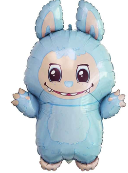 Palloncino in Foil 26" Super Shape "Bad Bunny Blue"