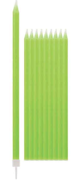 Candelina Stelo 15.5cm Verde Lime