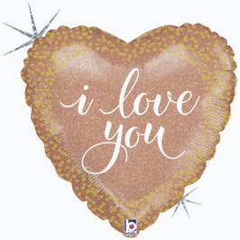 Palloncino cuore i love you
