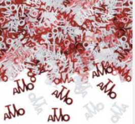 CONFETTI SAGOMATI TI AMO