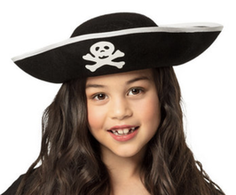 Cappello Pirata in panno rigido