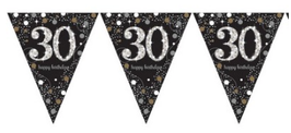 Festone Bandierine prismatico 392 x 21 cm Sparkling Celebrations 1 pz
