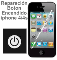 Cambiar / Reparar Boton de Encendido  APPLE IPHONE 4/4S