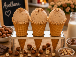 HI. HELADO DE AVELLANA "IMA HORCHATERÍA HELADERÍA"