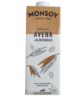 DN. BEBIDA DE AVENA CON ALMENDRAS (1 L) "MONSOY"
