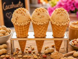 HI. HELADO DE CACAHUETE "IMA HORCHATERÍA HELADERÍA"