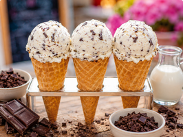 HI. HELADO DE STRACCIATELLA "IMA HORCHATERÍA HELADERÍA"