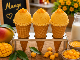 HI. HELADO DE MANGO "IMA HORCHATERÍA HELADERÍA"